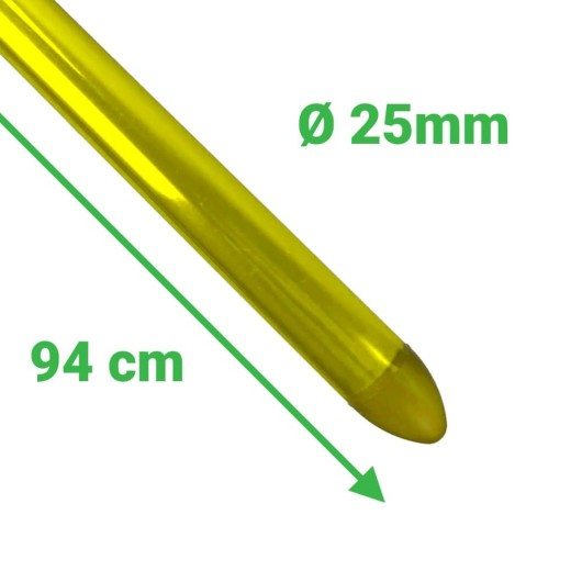 yELLOW combat daylight blade for lightsabers made of polycarbonate