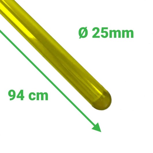 yELLOW combat daylight blade for lightsabers made of polycarbonate