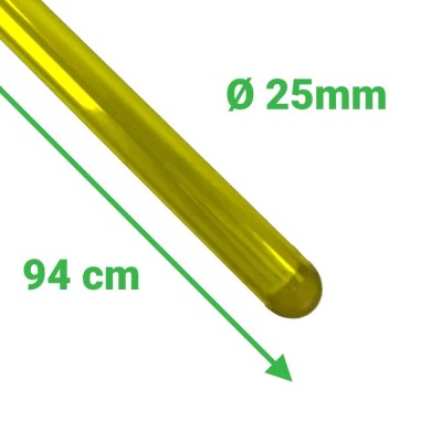 yELLOW combat daylight blade for lightsabers made of polycarbonate