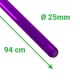 pURPLE daylight combat lightsaber blade made of polycarbonate