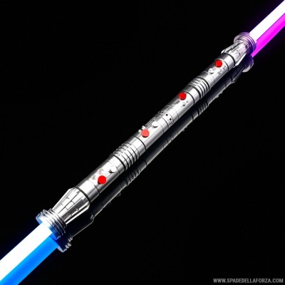 Doppia spada laser da combattimento replica. Darth Maul