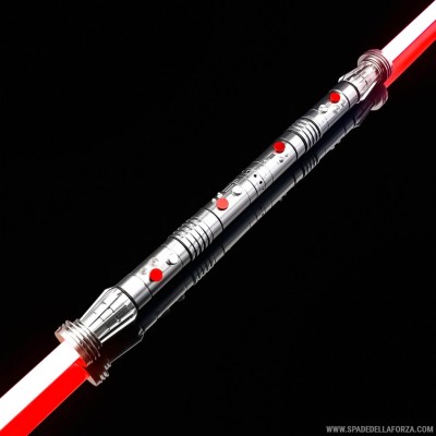 Doppia spada laser da combattimento replica. Darth Maul
