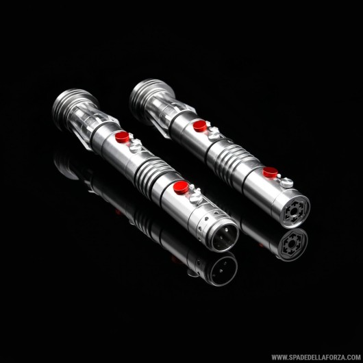 Doppia spada laser da combattimento replica. Darth Maul