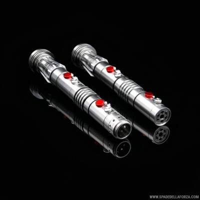 Doppia spada laser da combattimento replica. Darth Maul