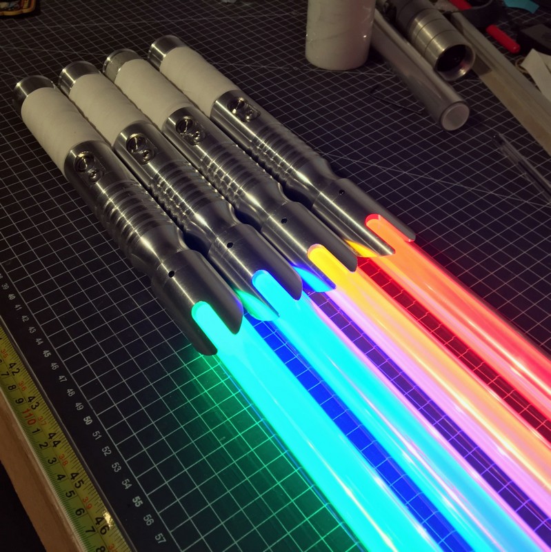 Spada laser da combattimento crono personalizzabile