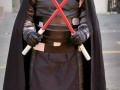 Ecco Mauro, con un bellissimo cosplay da un temibile signore dei Sith! con due #Eris con #lamediurne