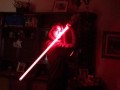 Un altro signore dei Sith, il nostro Francesco con la sua #spada #laser #Andromeda! 